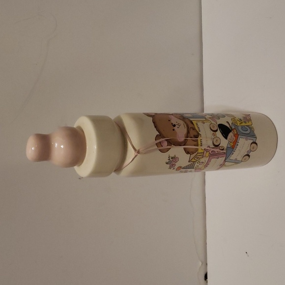 Cambium Design Pink Top Baby Bottle Bank 1986 - Picture 2 of 8